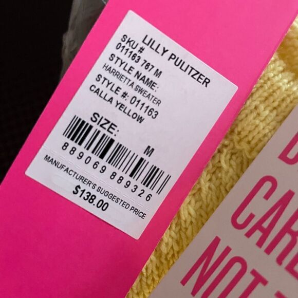 NWT Lilly Pulitzer Harrietta Sweater Size M - Picture 5 of 5